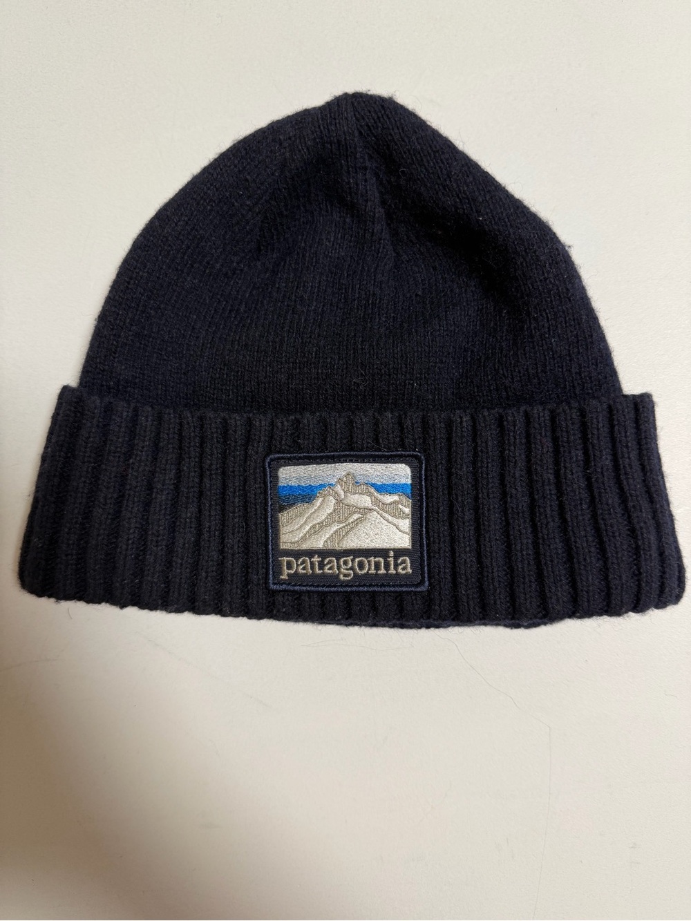 Patagonia wool Ribbed Cuff hat